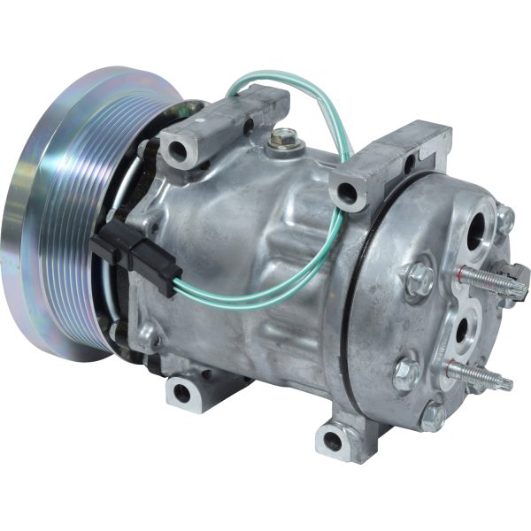NEW SANDEN Style 4095 4095U1 A/C COMPRESSOR FOR CATERPILLAR MACHINES 3201291 320-1291 54095